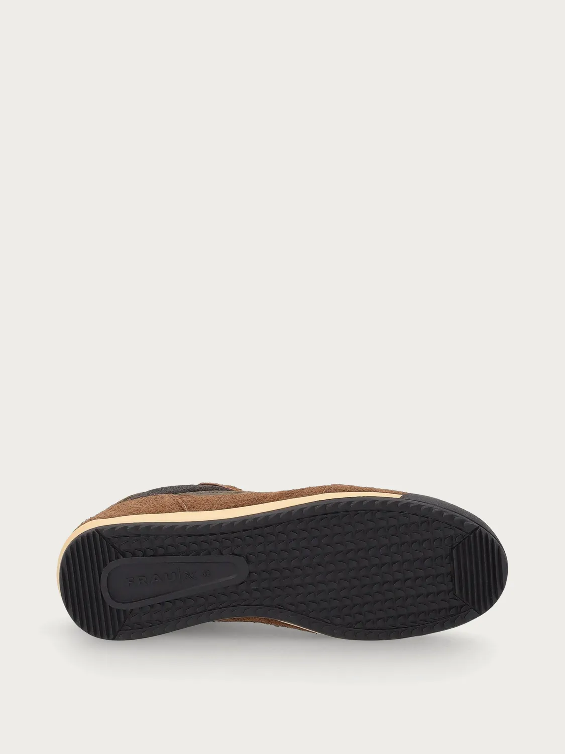 Frau Cross Hybrid sneakers heren bruin leer vintage