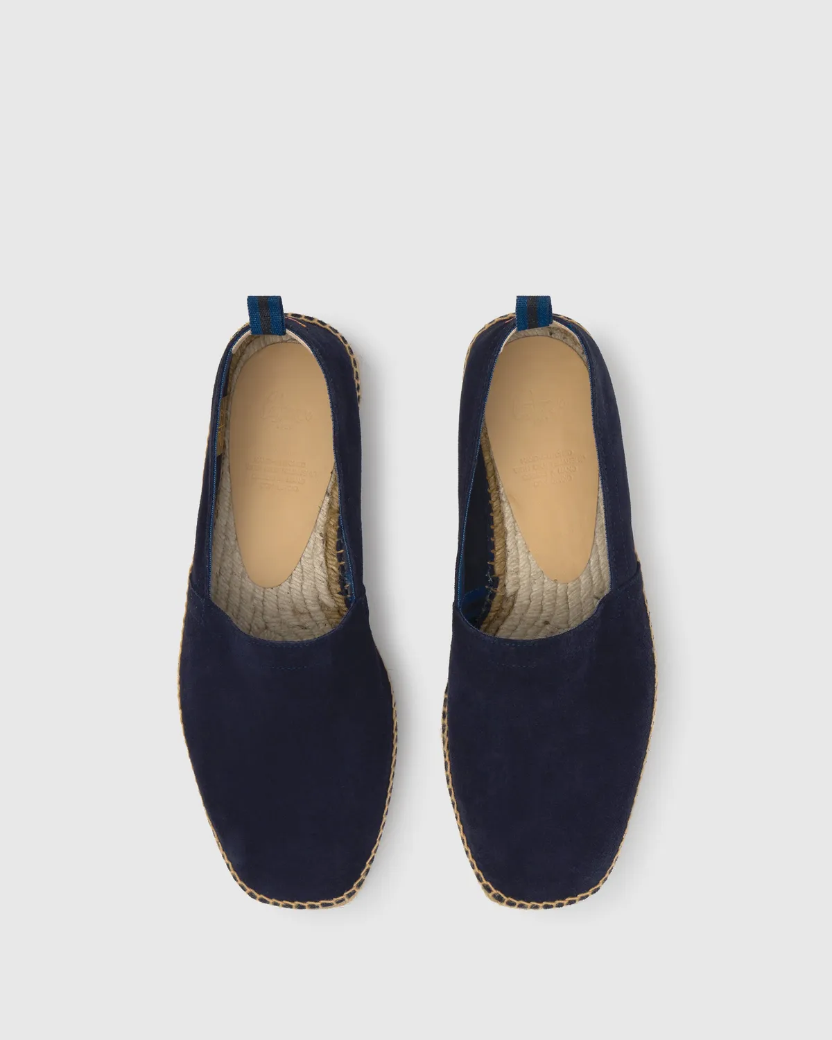 Castaner Pablo T/186 espadrilles suède donkerblauw