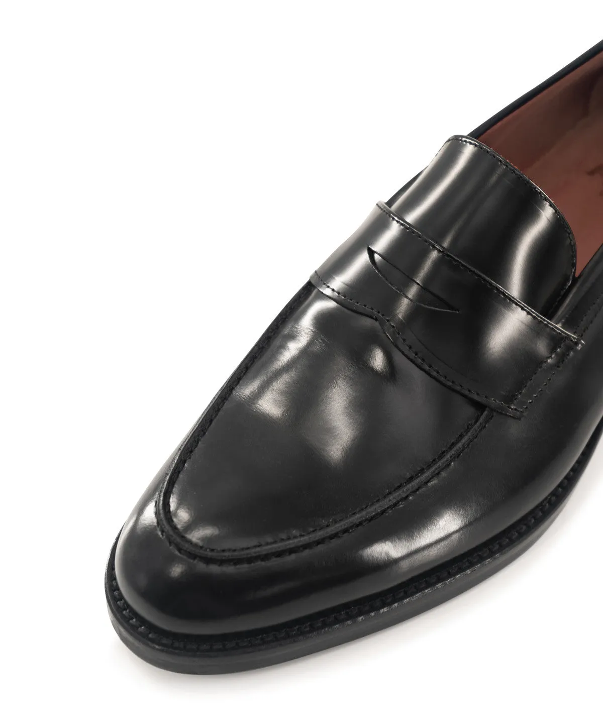 Finsbury Oscar loafer zwart gepolijst leer