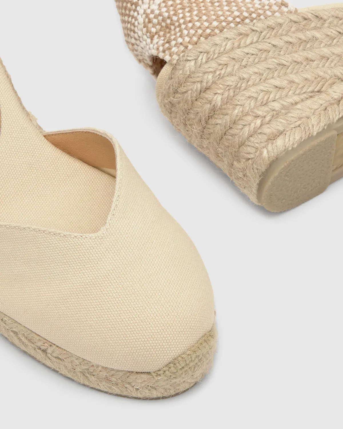 Castaner Chiara/6/001 espadrilles ivory veter