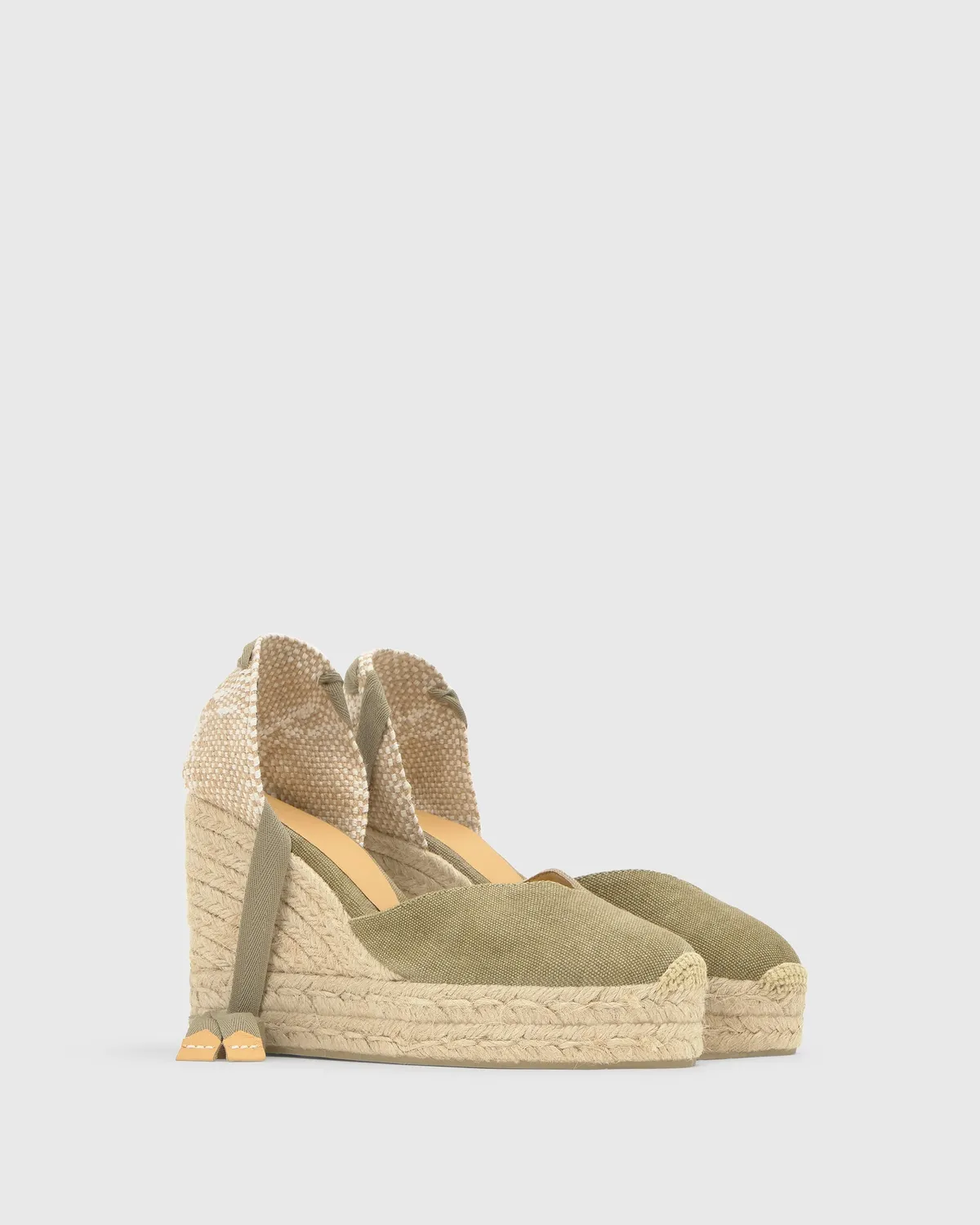 Castaner Chiara 8ED/002 espadrilles laurel groen canvas