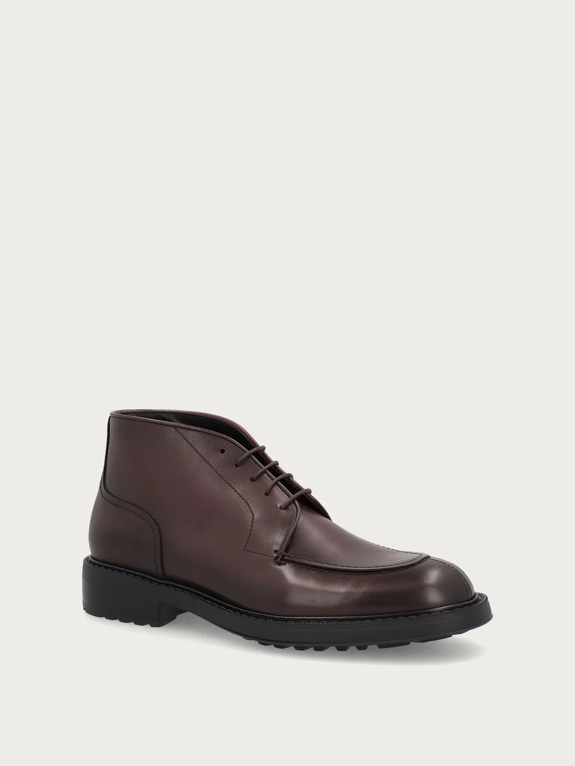 Frau Signature veterboots bordeaux kalfsleer