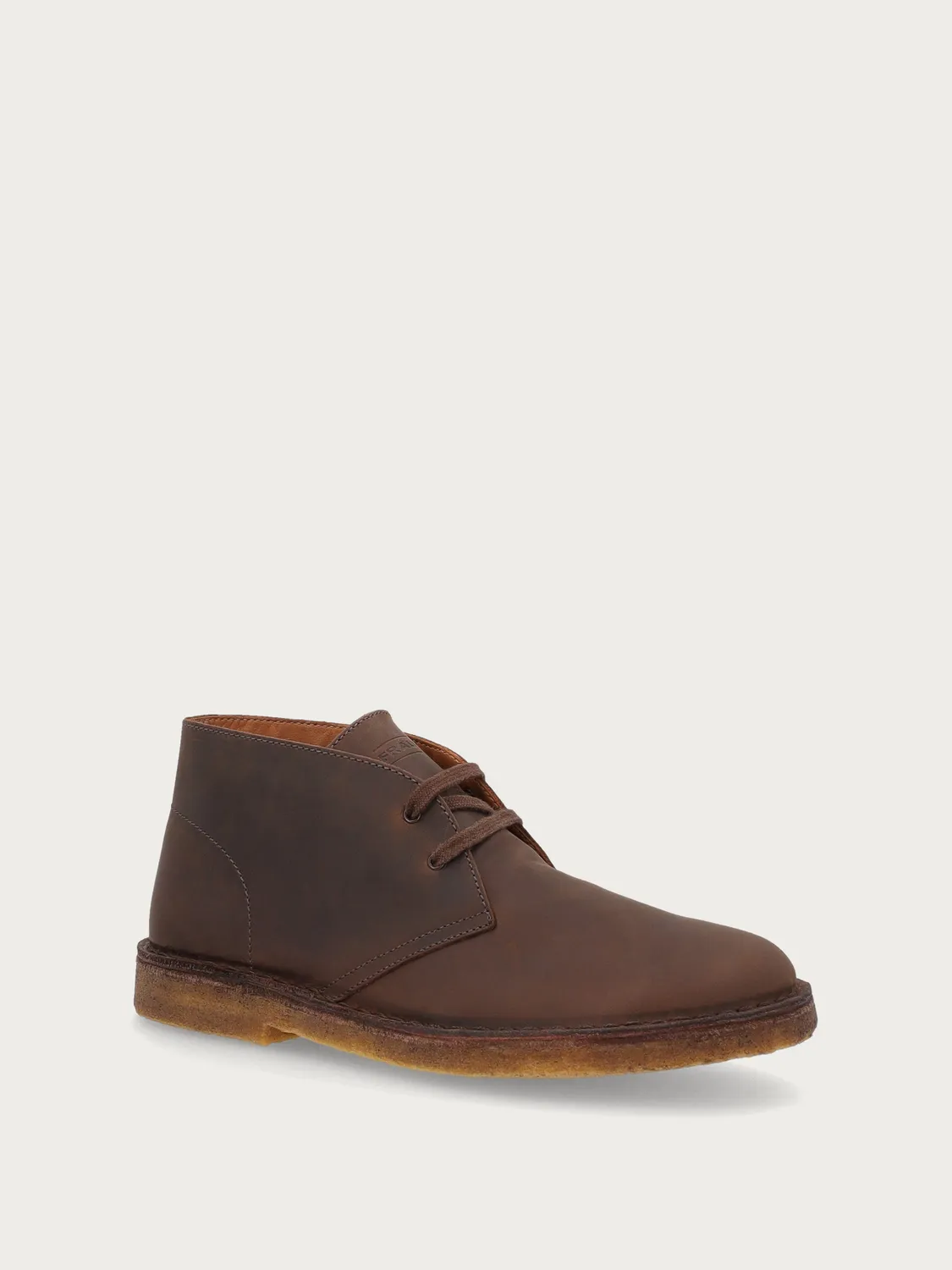Frau Verona desert boots nubuck donkerbruin