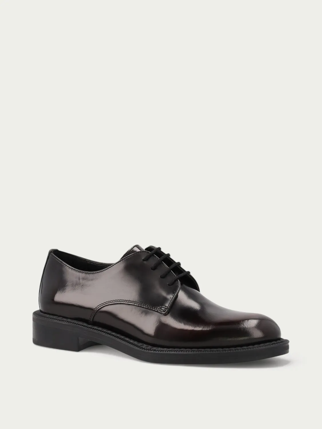 Frau Verona oxford veterschoenen bordeaux leer