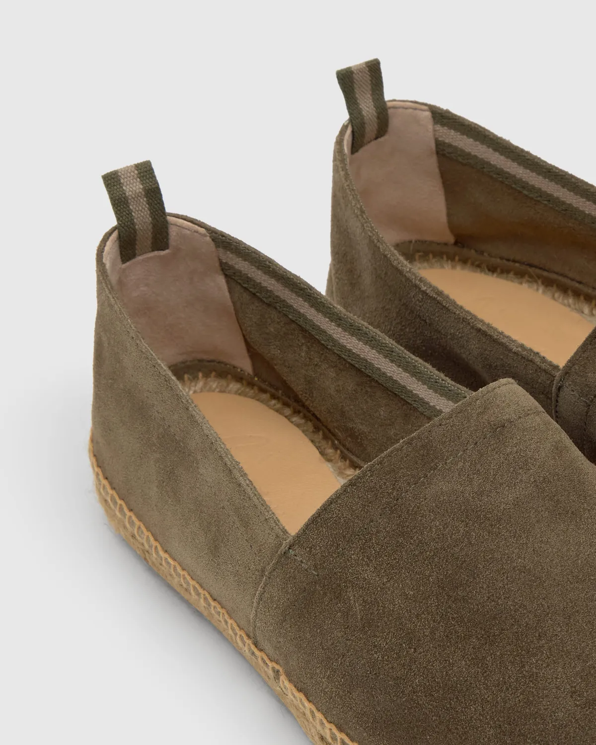 Castaner Pablo T/186 espadrilles bosgroen suède