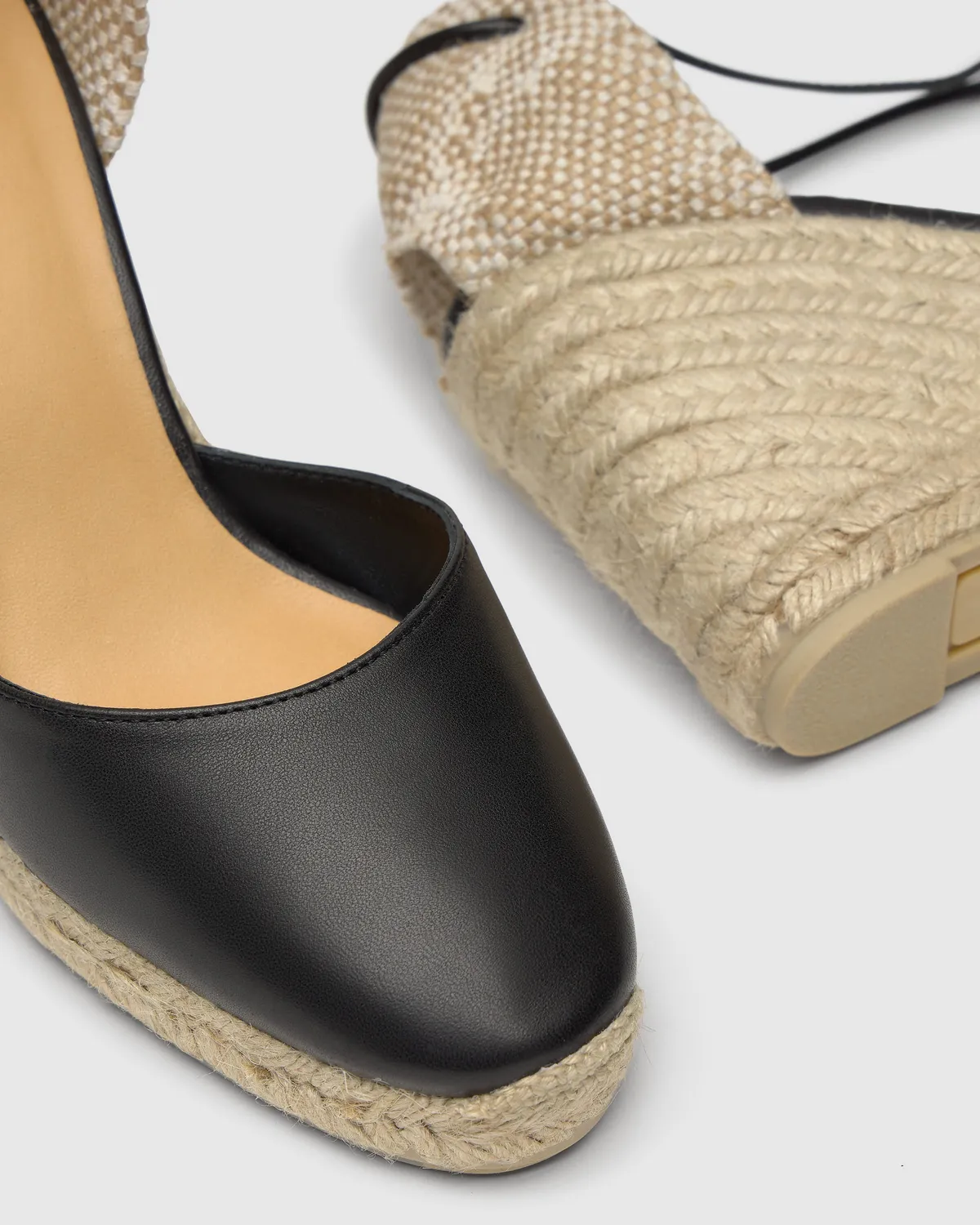 Castaner Carina 8 250 espadrilles zwart leer