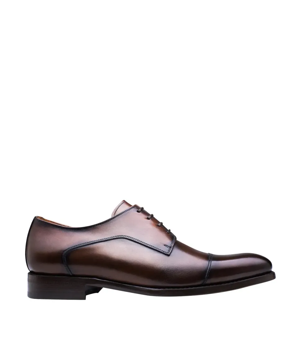 Finsbury Elvis derby schoenen walnoot boxcalf