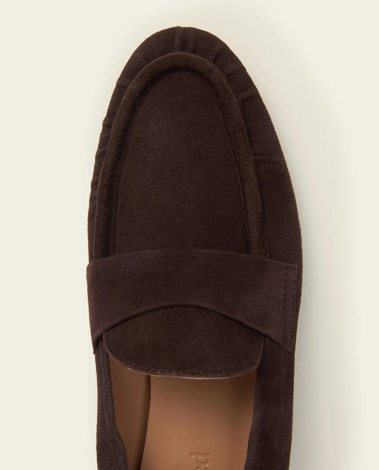 Flattered Samoa loafers chocolade suède
