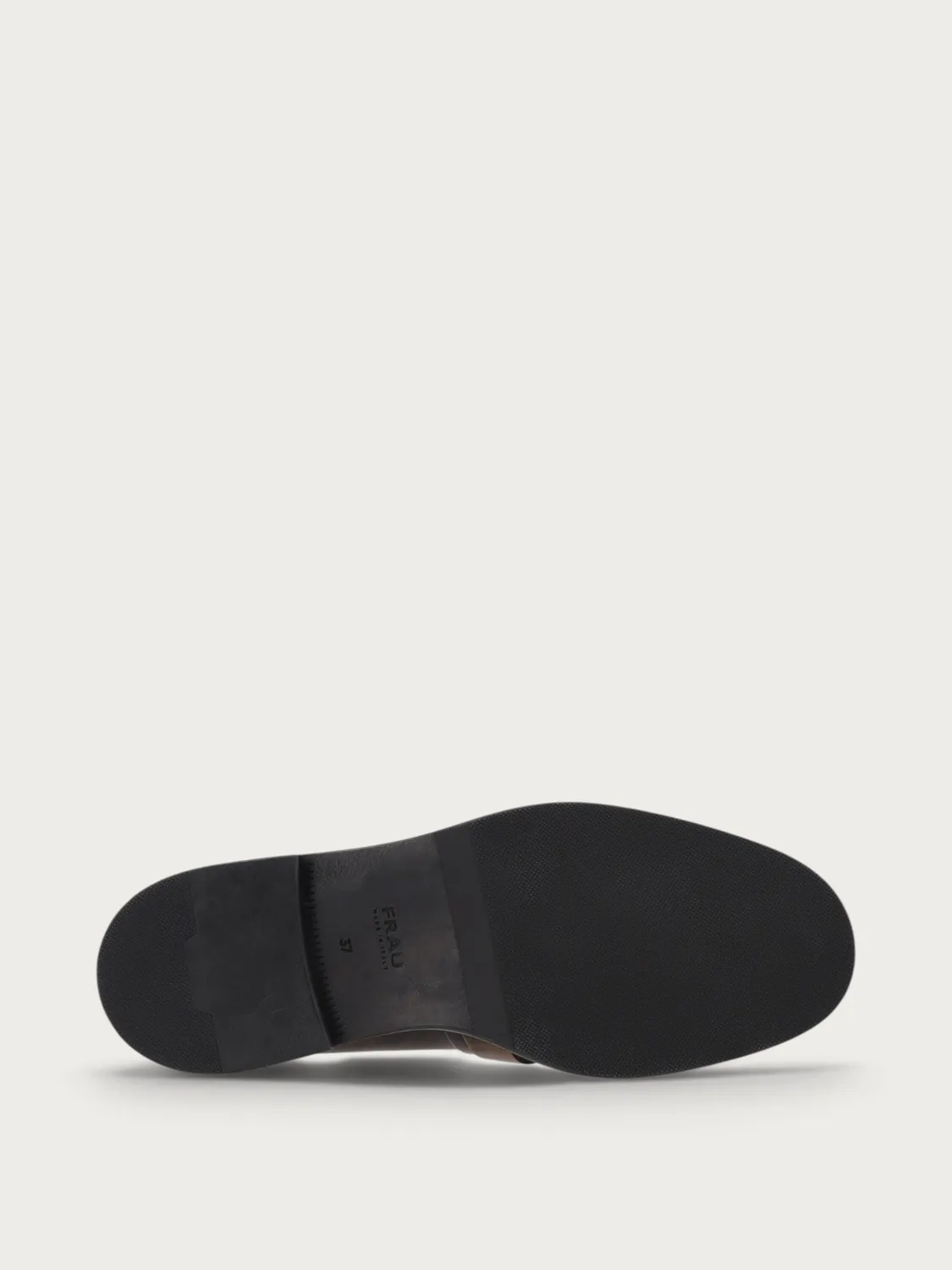 Frau Verona loafers leer bruin gesp dames