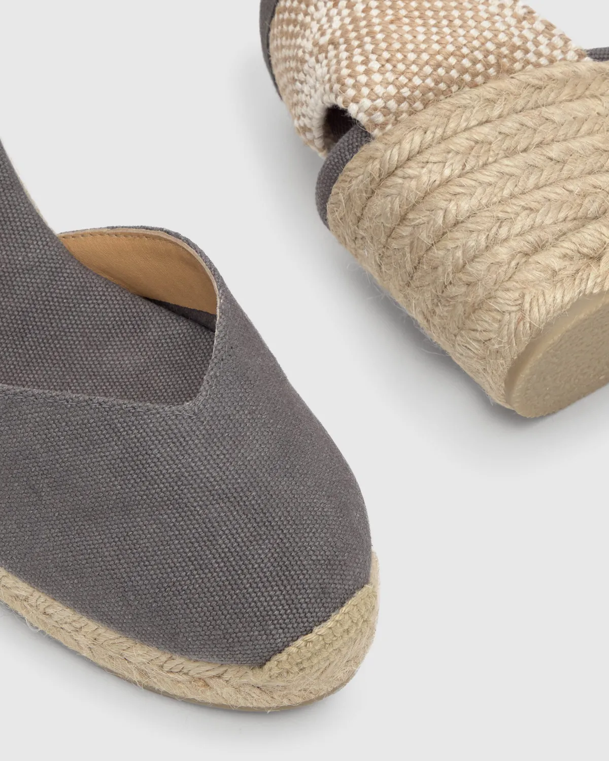 Castaner Chiara 6/002 espadrille Charcoal canvas