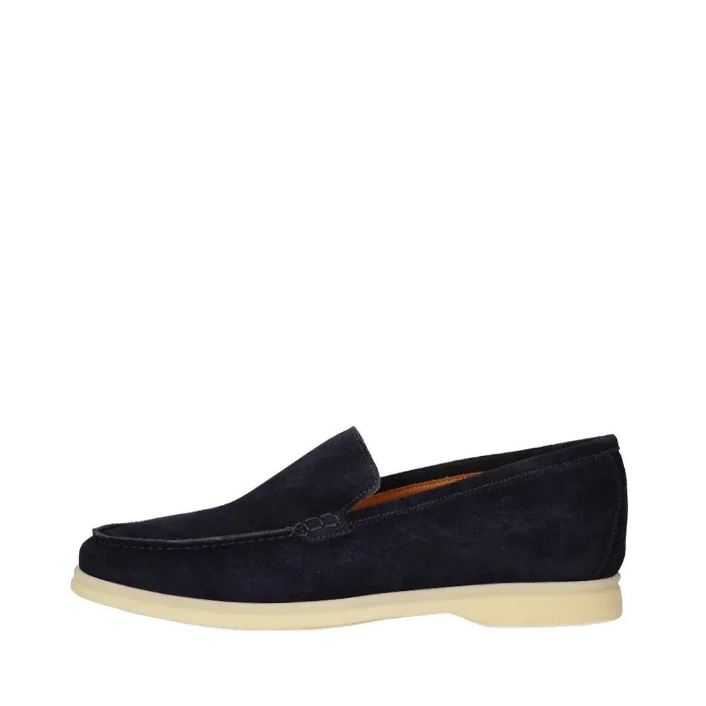 Donelli 55102 instappers blauw suède