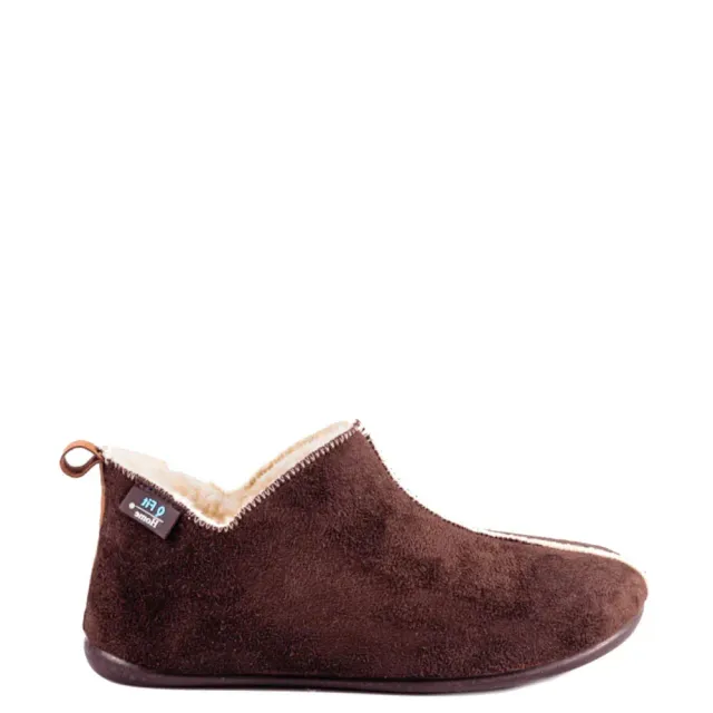 Q Fit 3300.2.007 pantoffels bruin wol