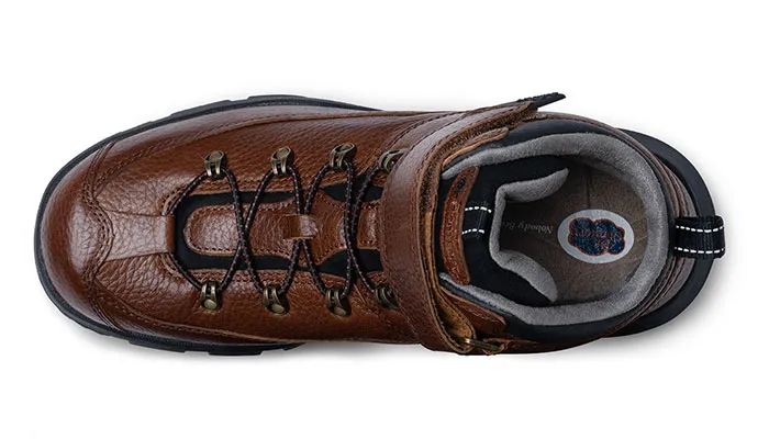 Dr.Comfort Yukon wandelschoen leer klittenband outdoor