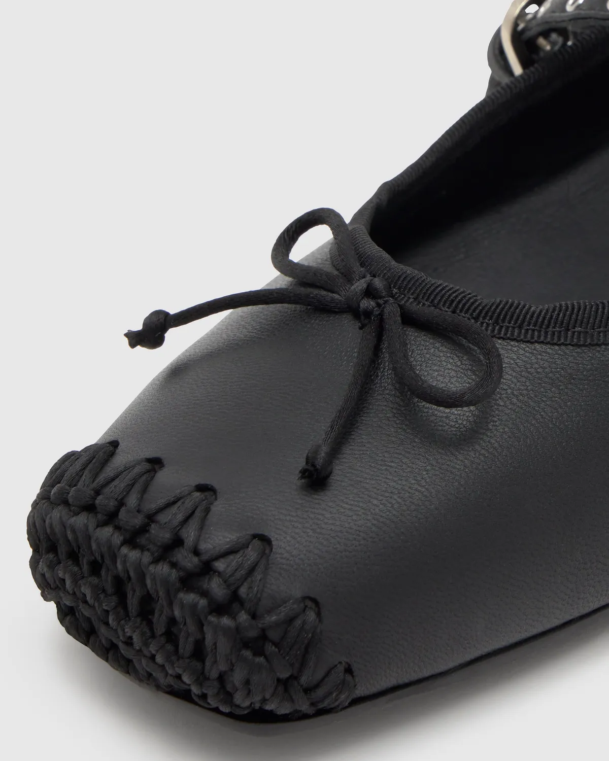 Castaner Gina 280 ballerina's zwart nappa leer