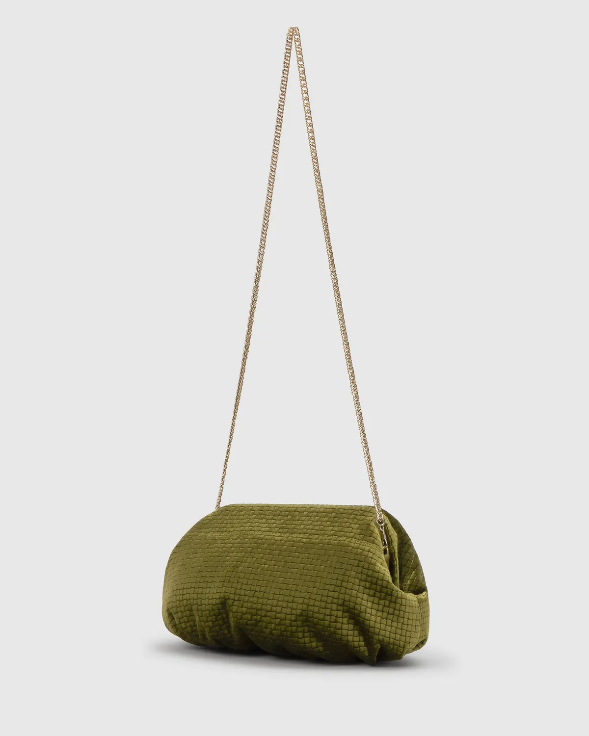 Castaner B. Small Victoire/311 clutch jungle fluweel