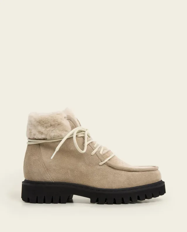 Flattered Marcie Suede Sand laarzen zand suede
