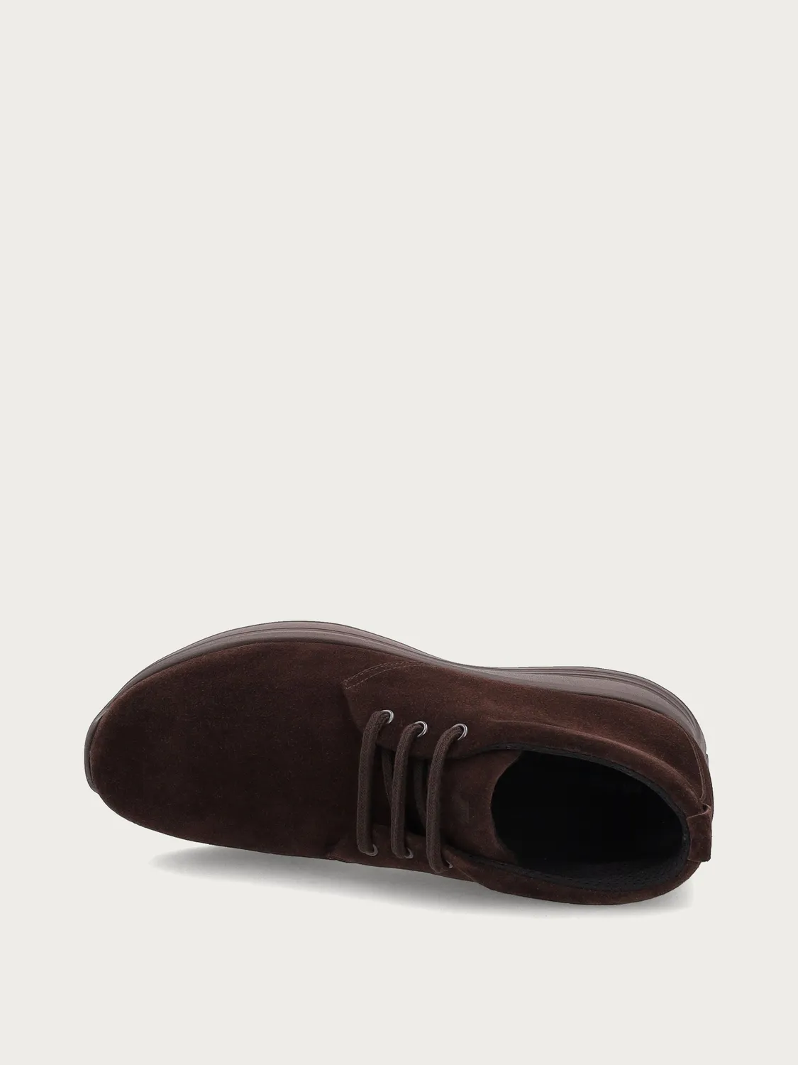 Frau Comfort Tech veterboots donkerbruin suède heren