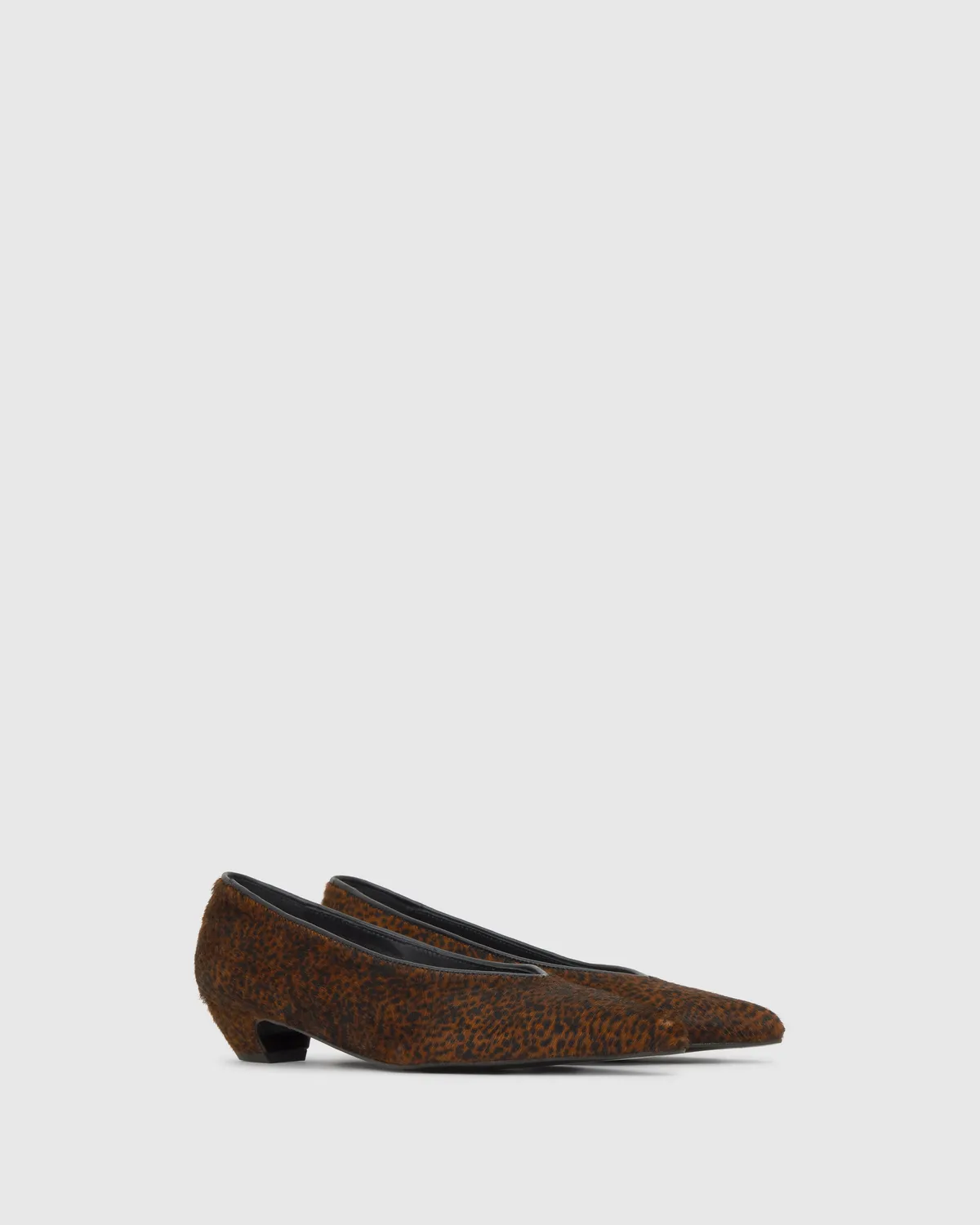 Castaner Troya 310 ballerina luipaard leer