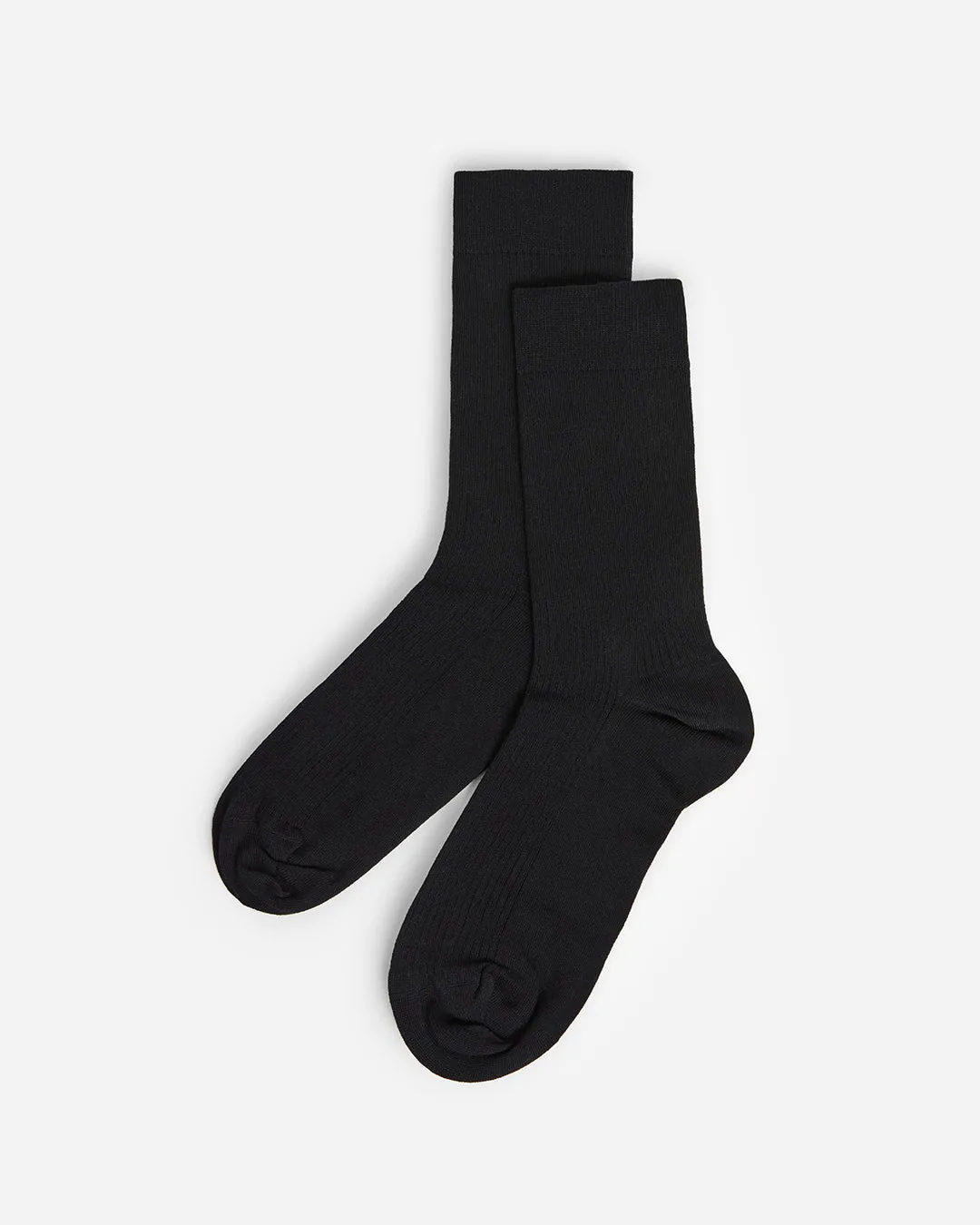 Flattered Sock x3 sokken zwart katoen 3-pack