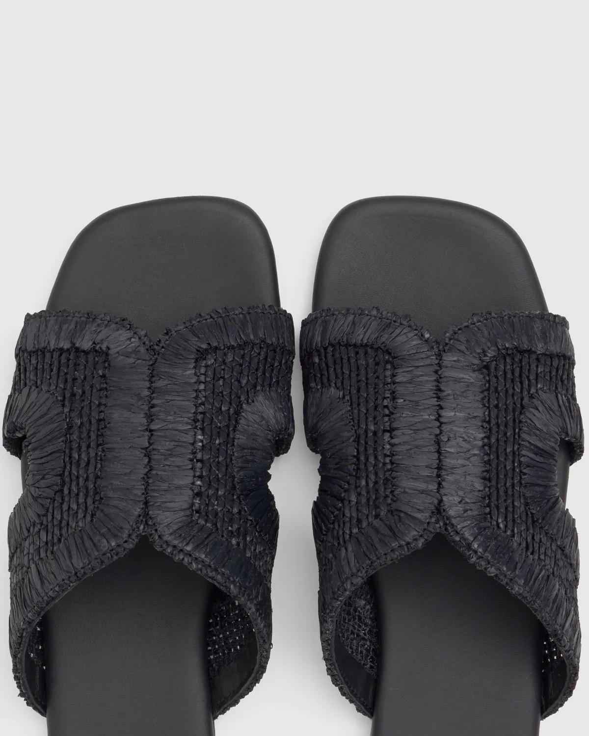 Castaner Phillipa 295 sandalen zwart raffia