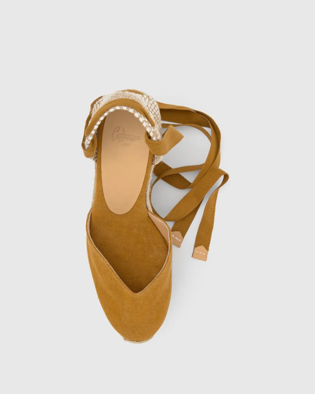 Castaner Chiara 8ED 002 espadrilles amber canvas
