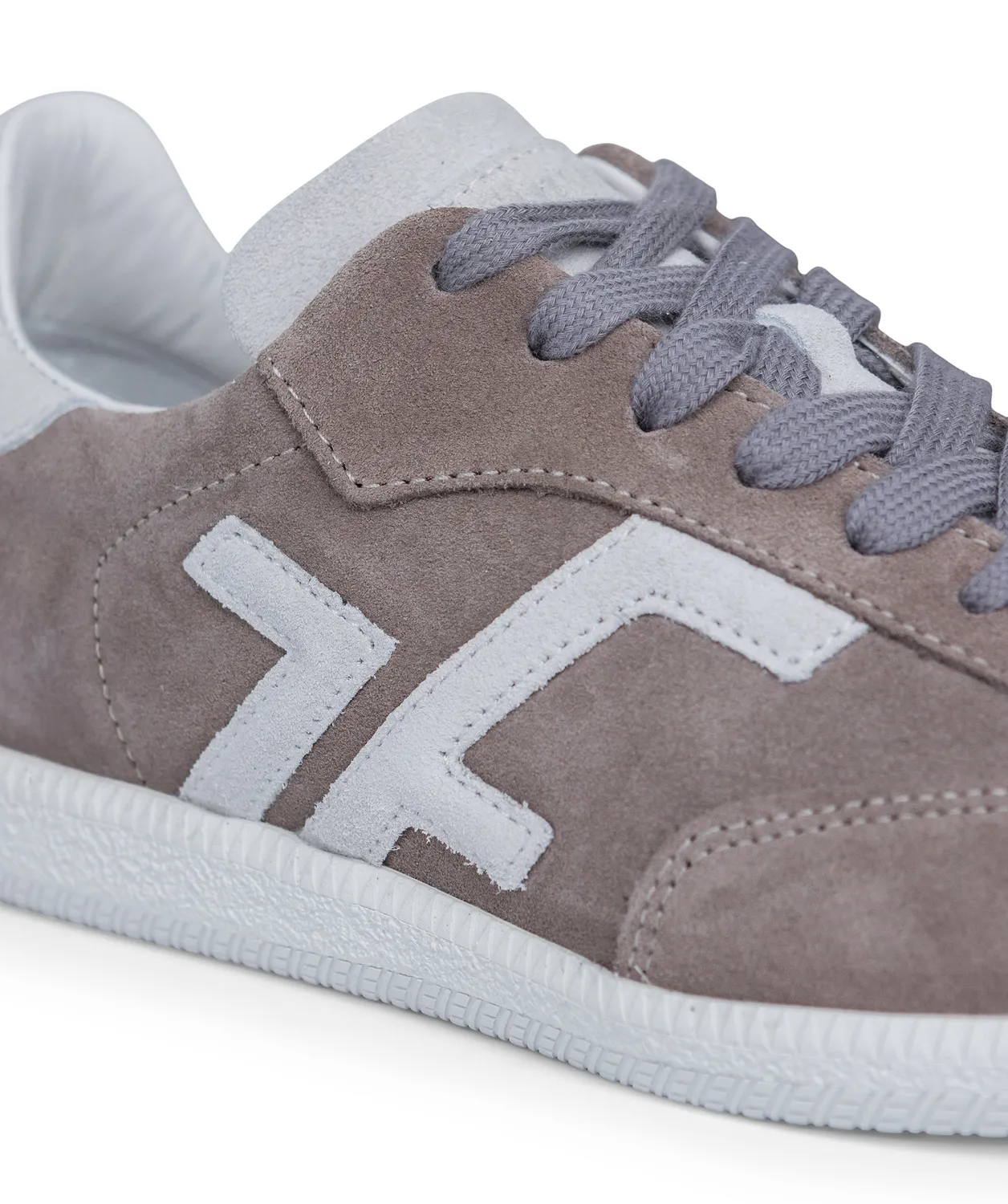 Finsbury Mathilde sneakers grijs wit leer