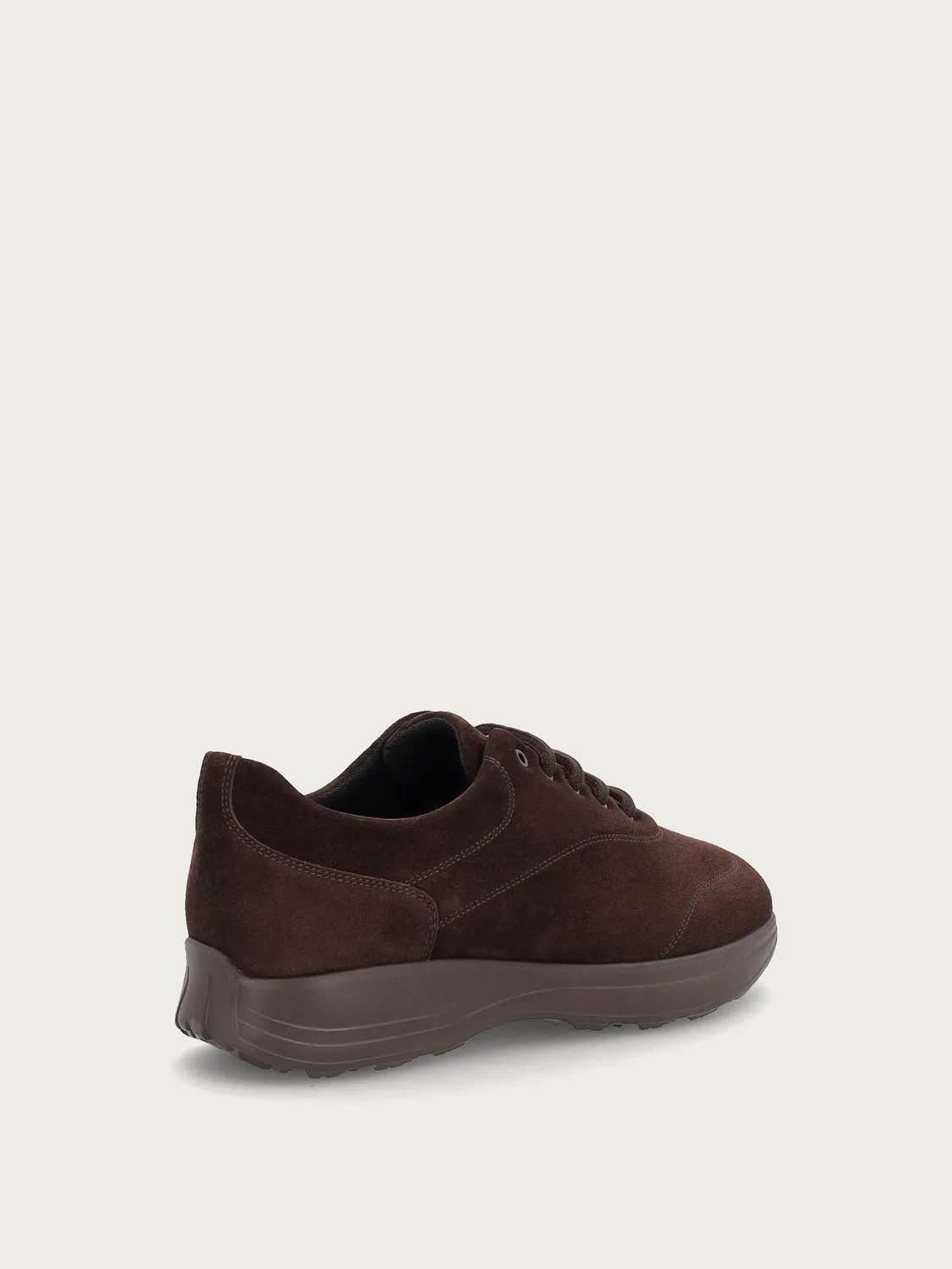 Frau Comfort Tech veterschoenen donkerbruin suède heren