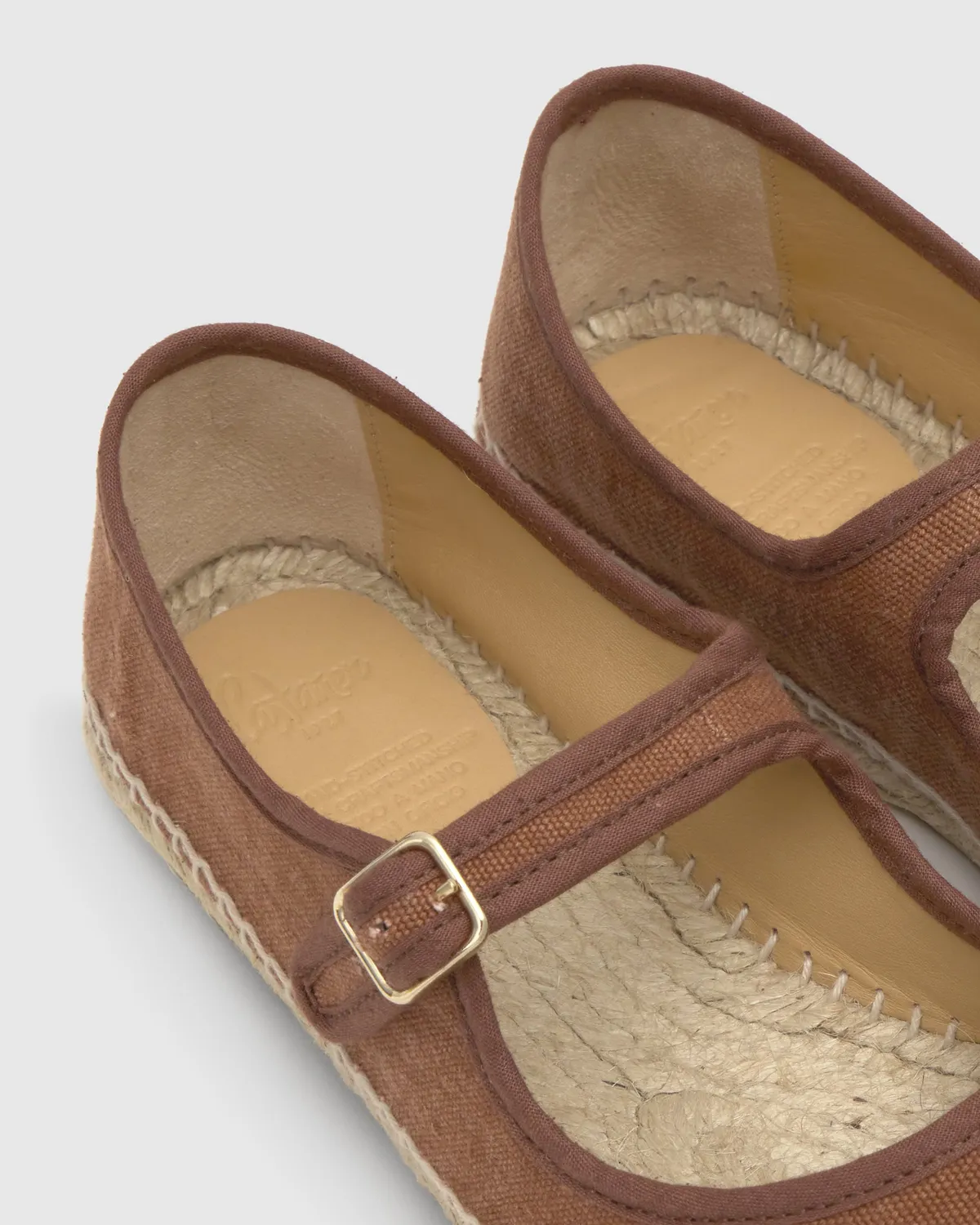 Castaner Padua/002 ballerina espadrilles pecan