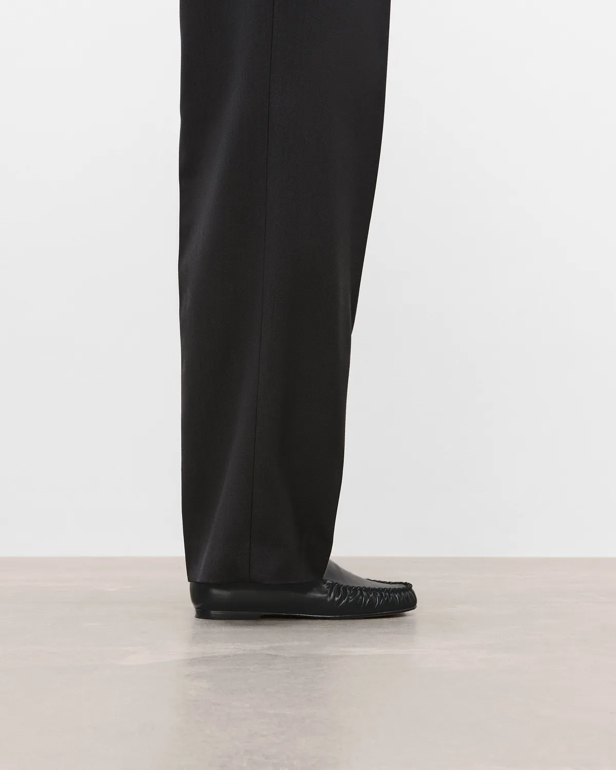 Flattered Bon Bon loafers zwart leer