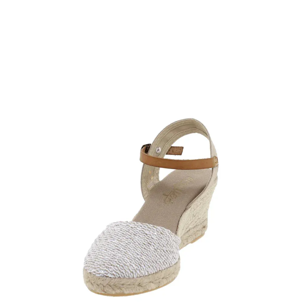 Donelli 452 espadrilles zilver dames stof