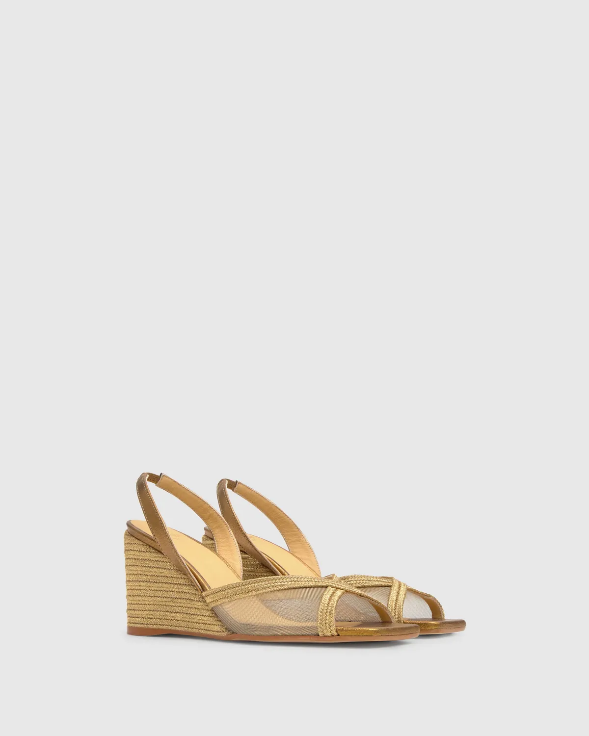 Castaner Betty 142 sleehaksandaal oudgoud metallic