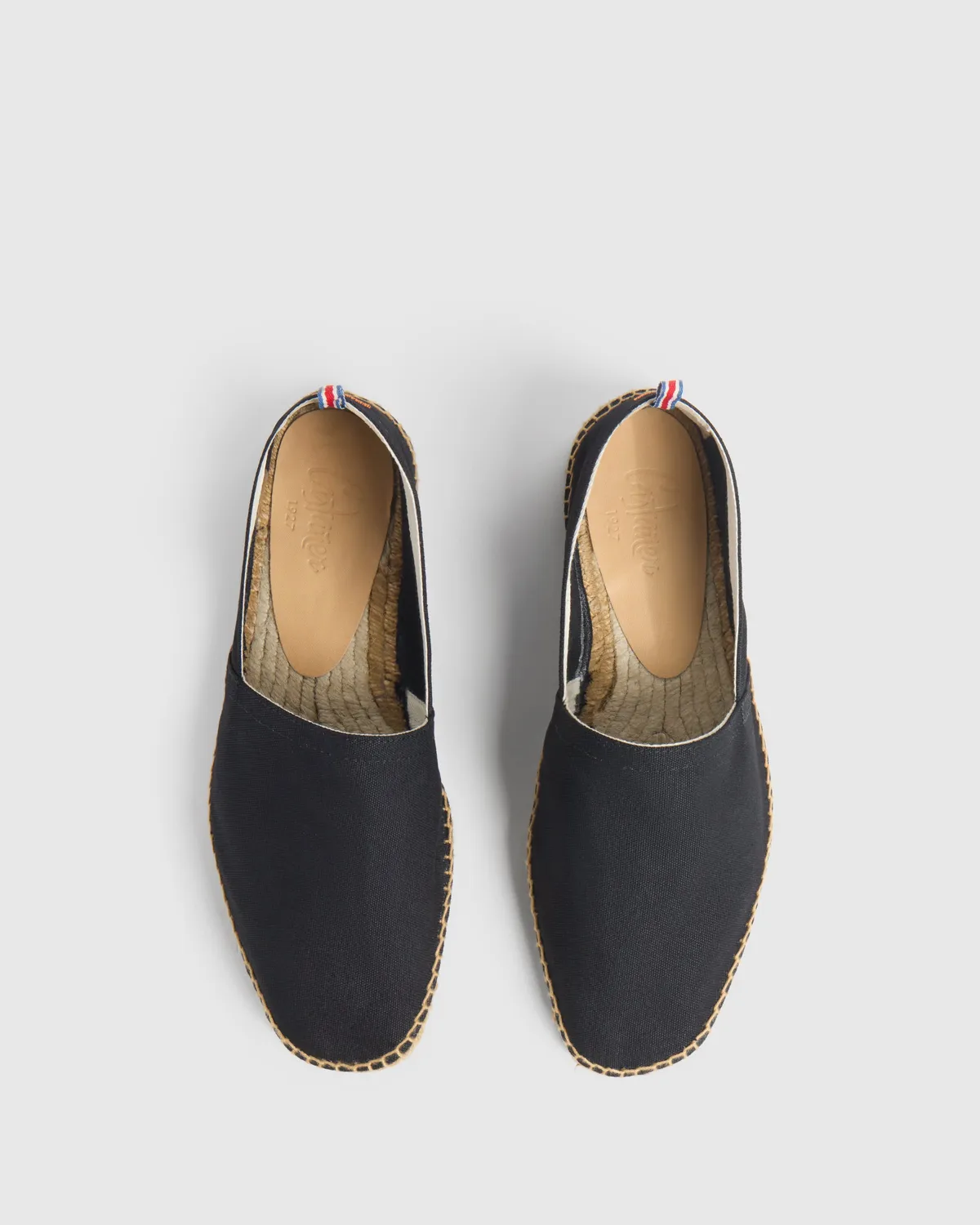 Castaner Pablo T/001 espadrilles zwart katoen heren