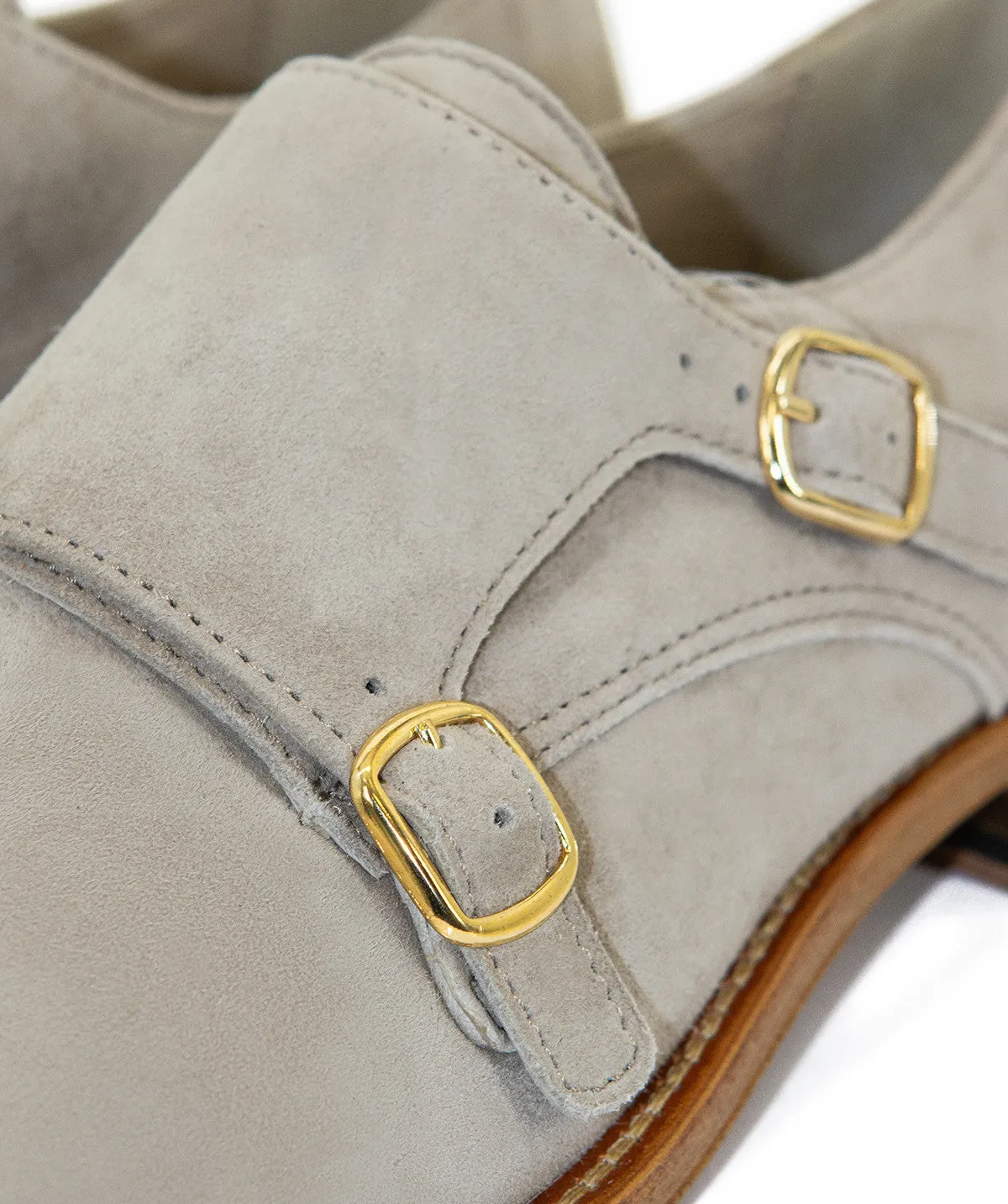 Finsbury Jessica Cambridge veterschoenen beige velours
