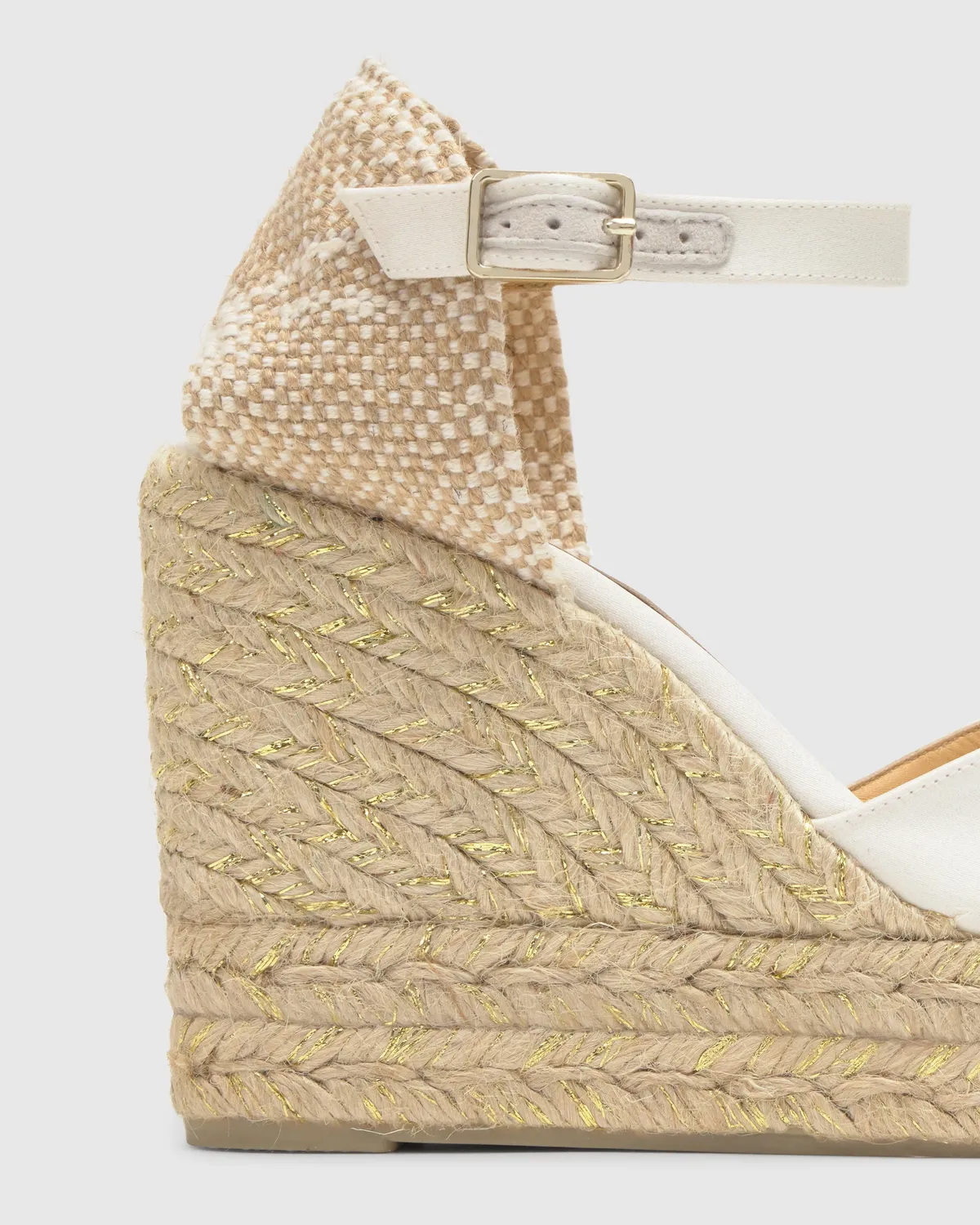 Castaner Chiarita 8ED 006 espadrilles crudo satijn