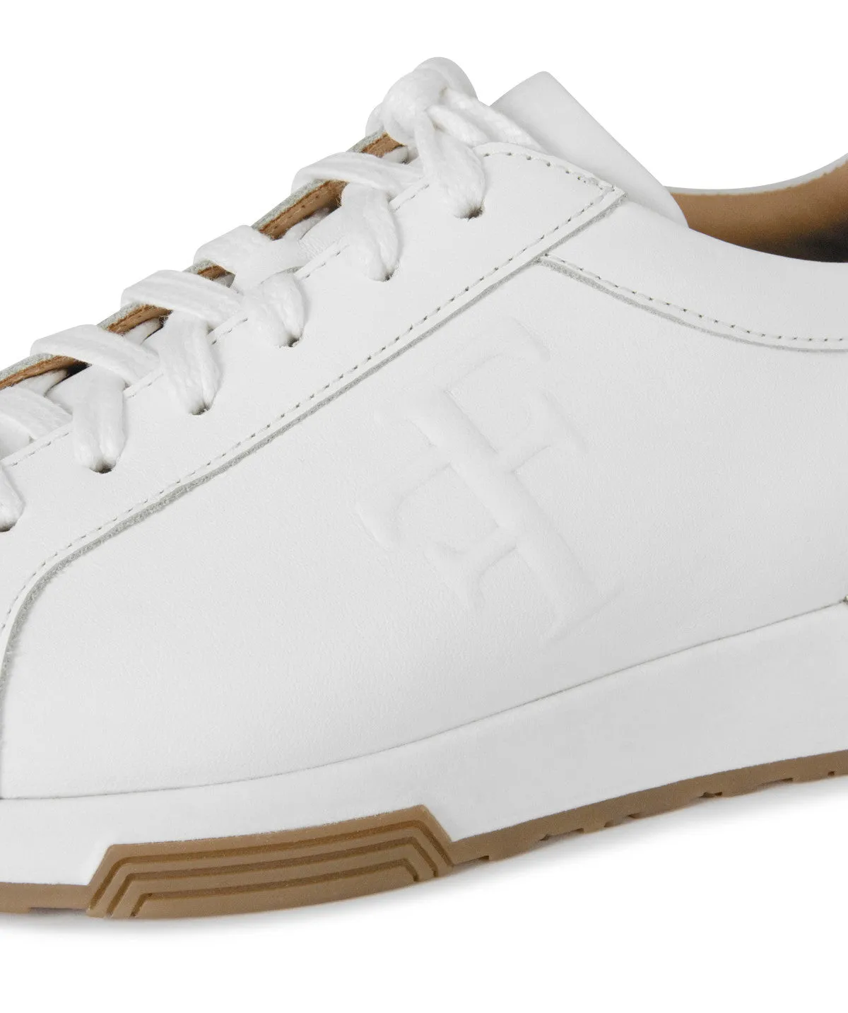 Finsbury All The Time sneakers wit leer dames