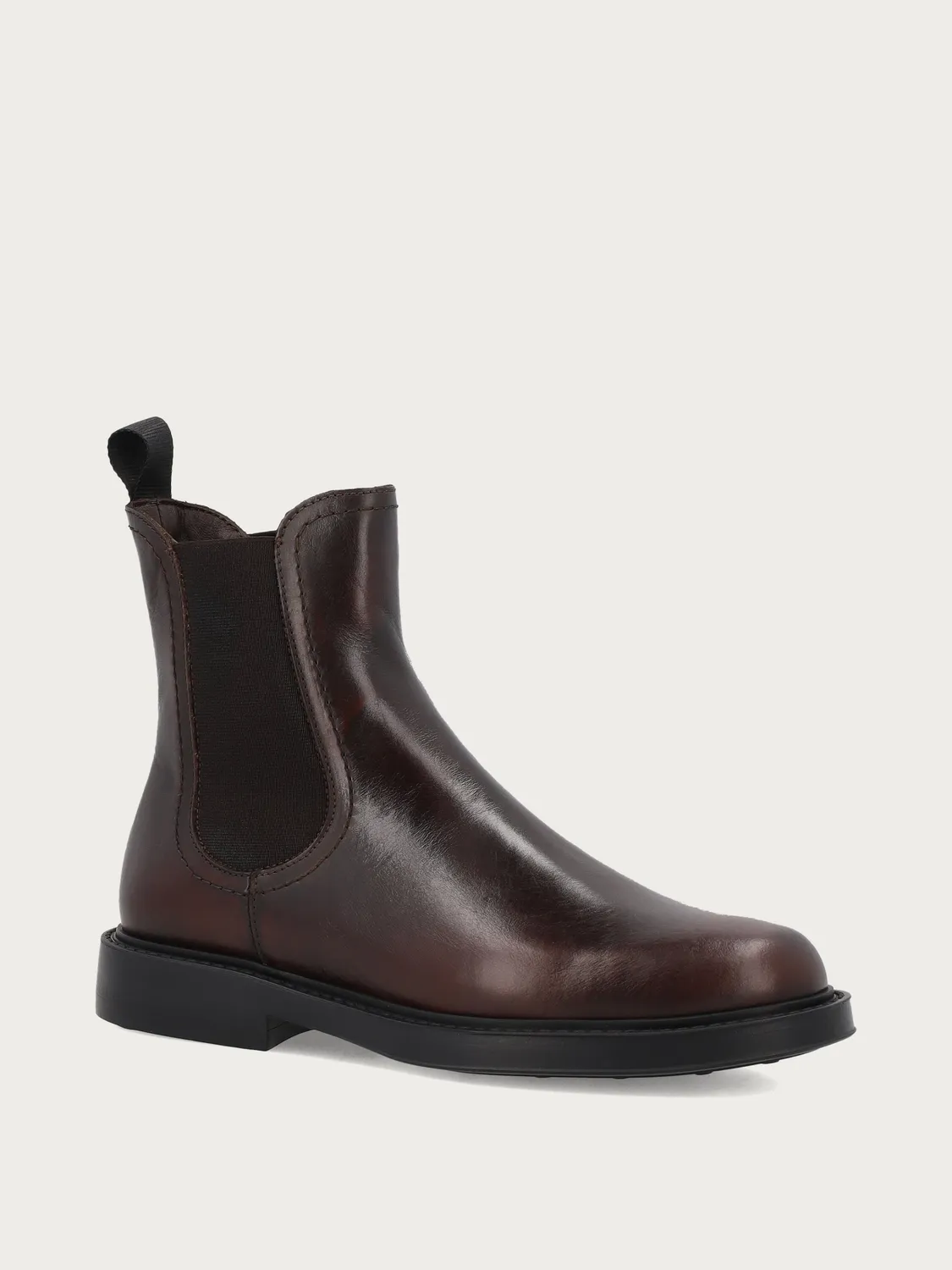 Frau Verona Beatle boots bruin leer licht