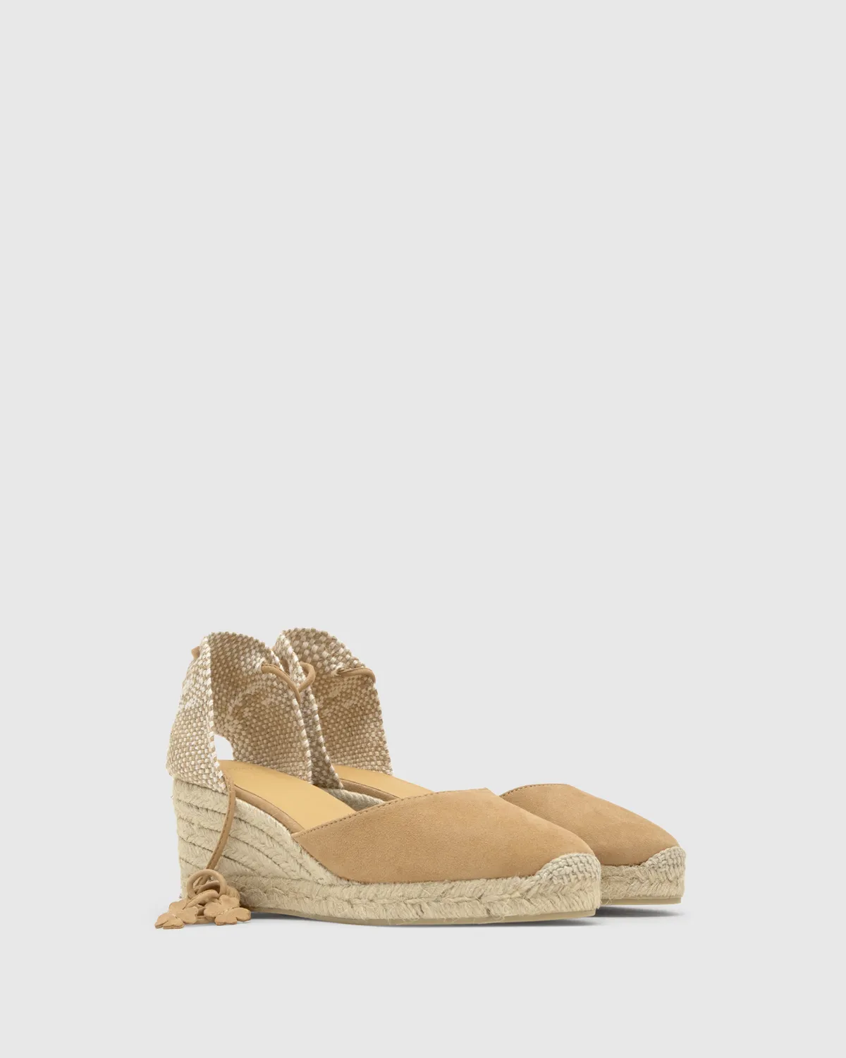 Castaner Carina 6 007 espadrille tostado suede 7cm