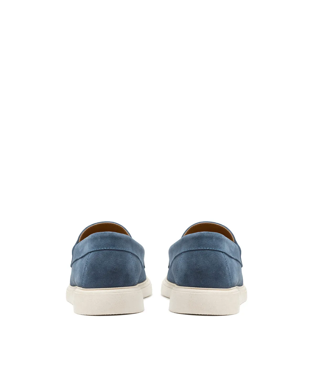 Finsbury Acapulco loafer blauw suède