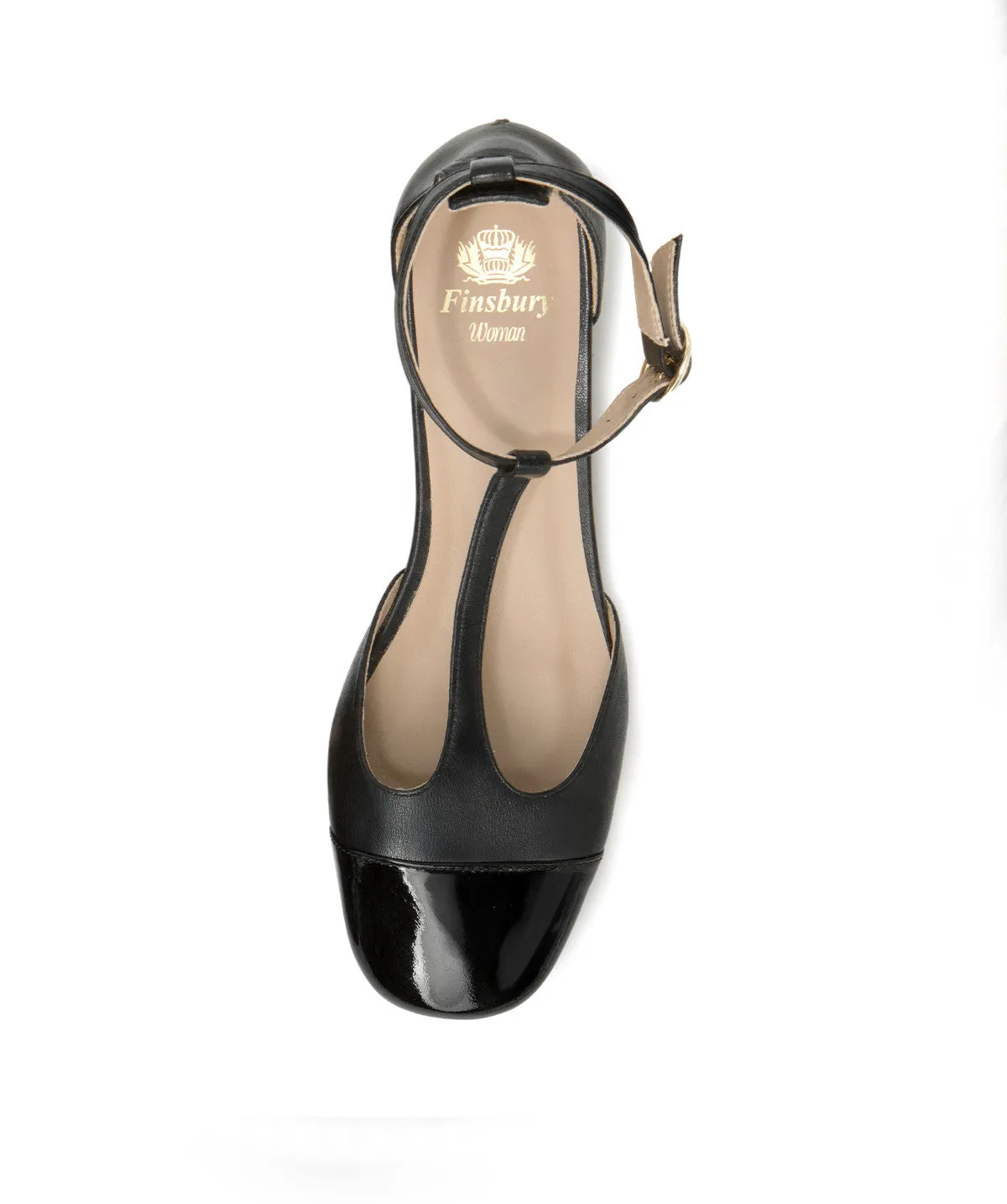 Finsbury Rosa pumps zwart leer