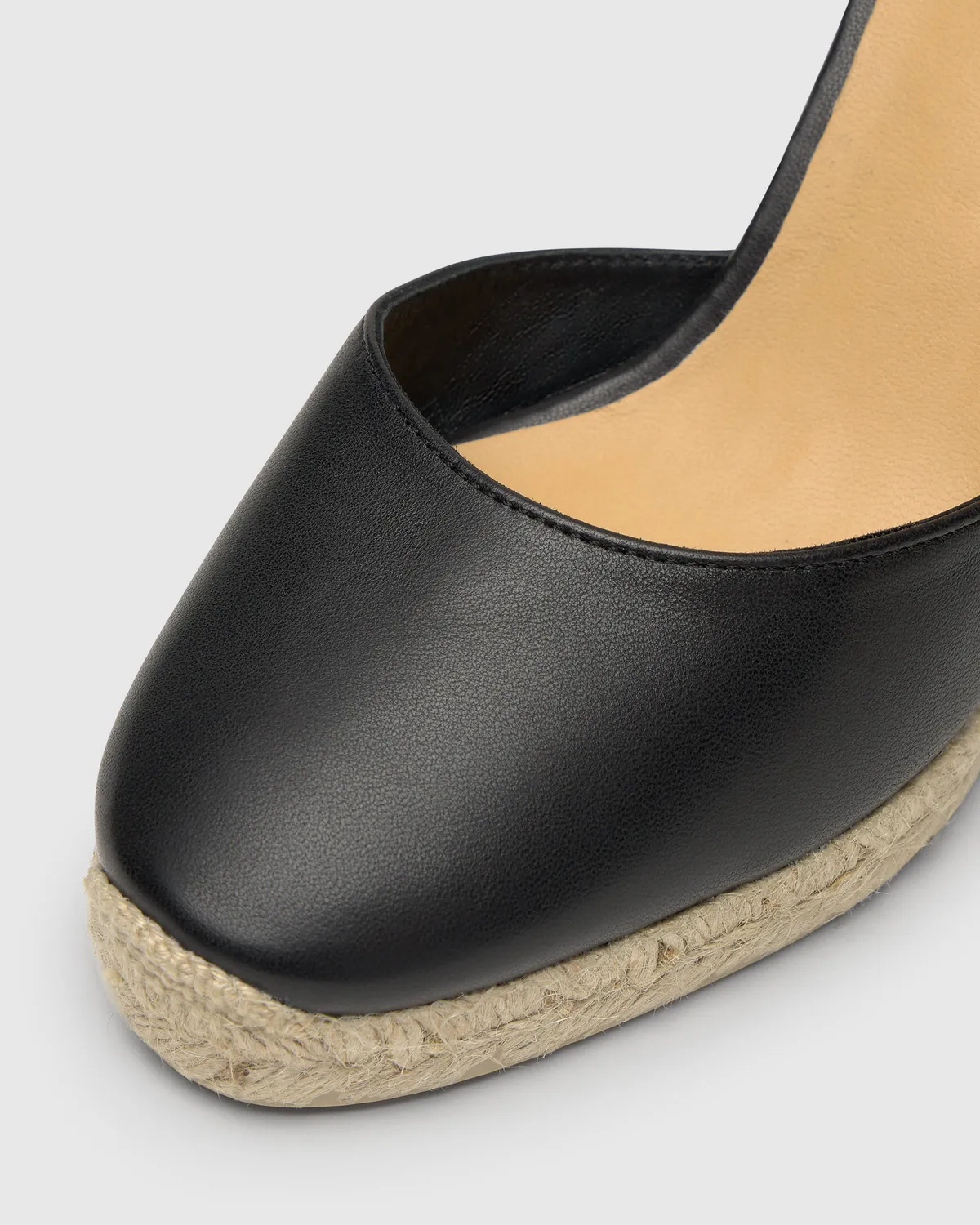 Castaner Carina 8 250 espadrilles zwart leer