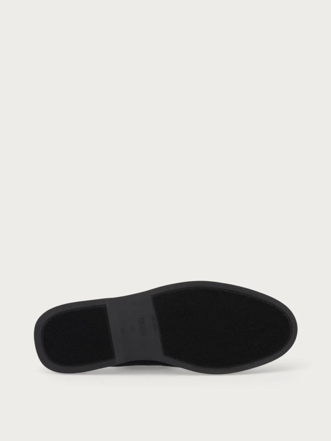 Frau Verona zwarte suède loafers heren