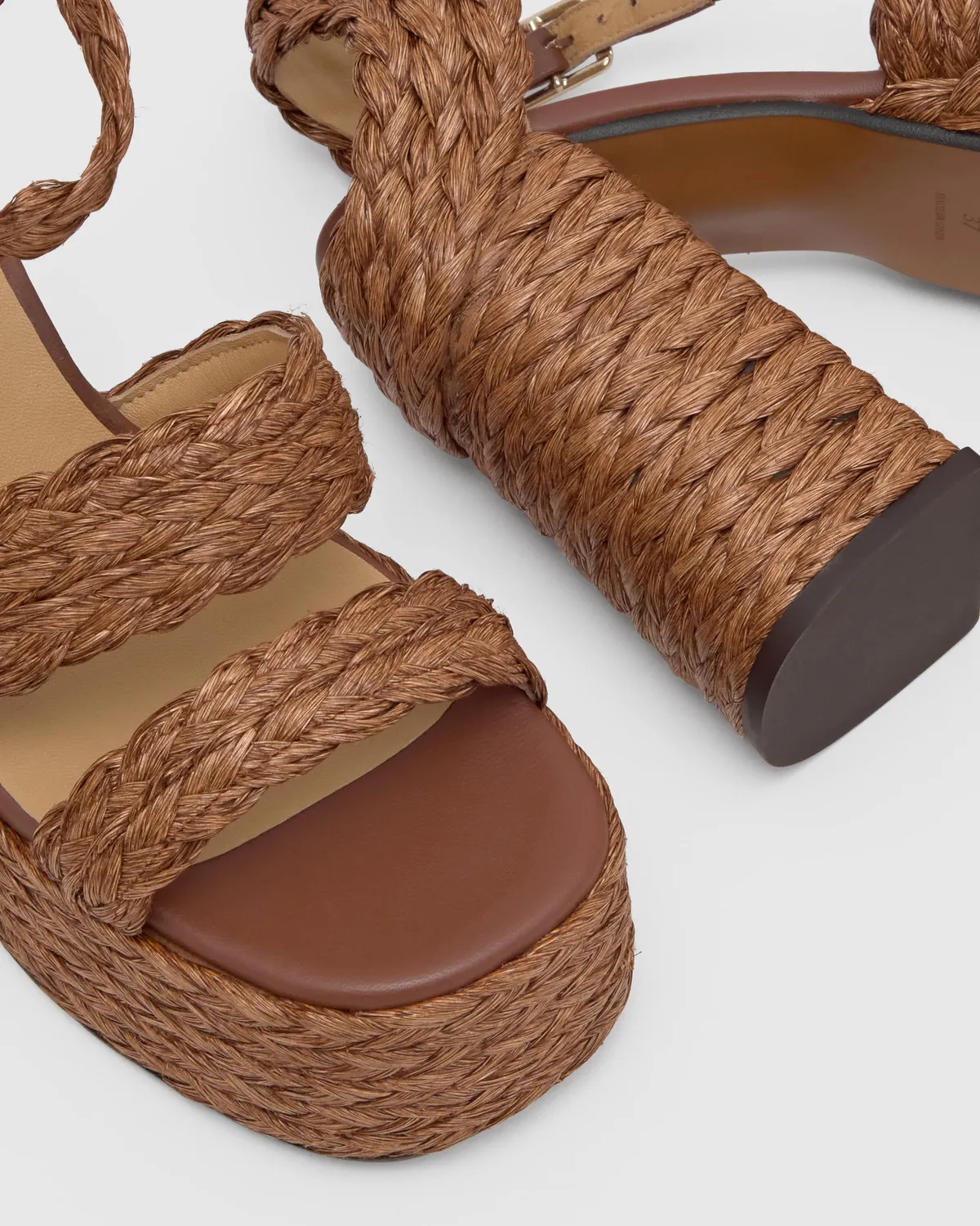 Castaner Fresa 258 sandalen bruin raffia
