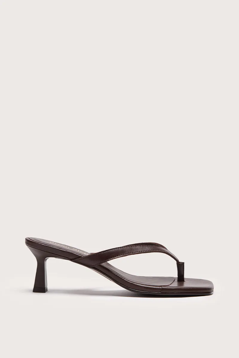 Bryan Stepwise Fiji haksandalen bruin leer