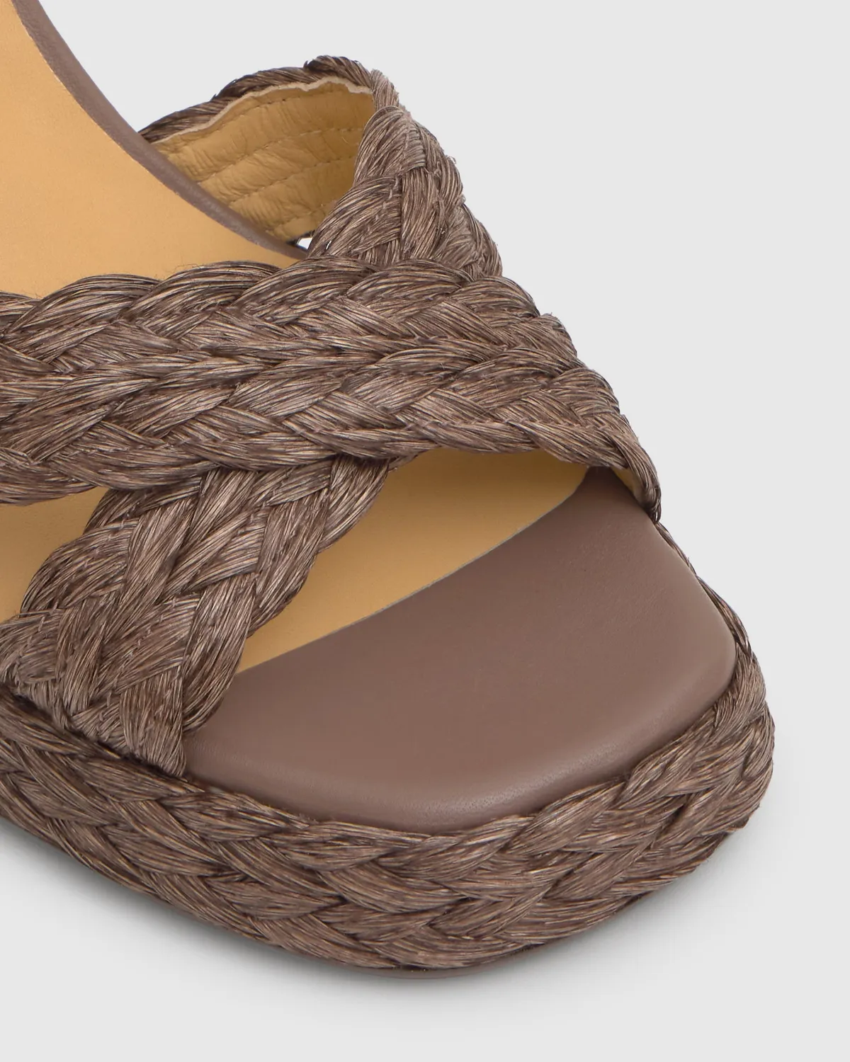 Castaner Valeriette 258 sandaal taupe raffia