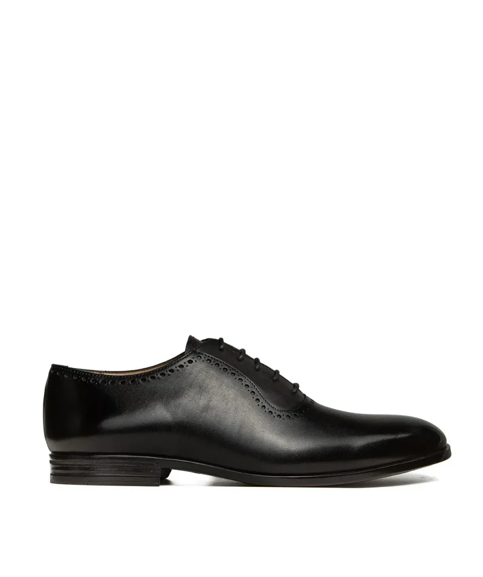 Finsbury Kenwood Oxford schoenen zwart kalfsleer