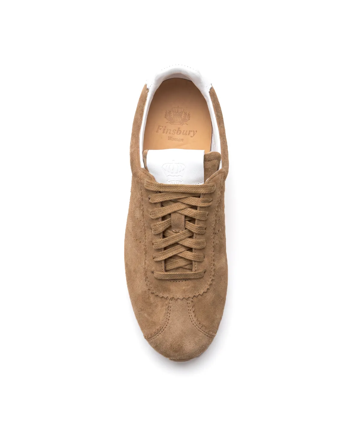 Finsbury ÉLÉNA Beige sneakers dames tennisstijl