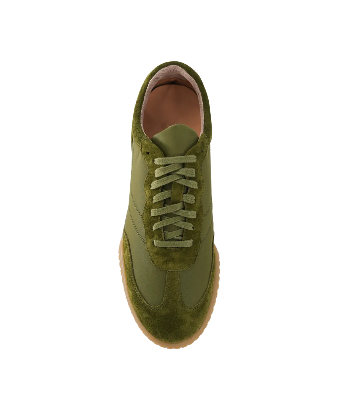 Finsbury Mathis sneaker olijfgroen canvas