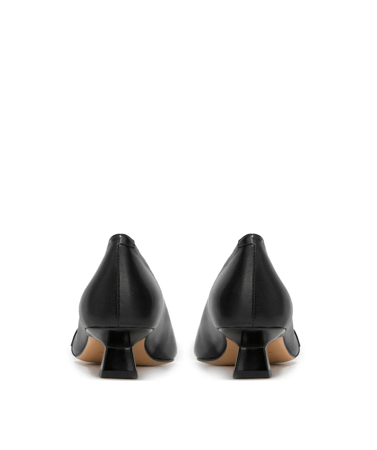 Finsbury Noemie pumps zwart leer bandjes elegante hak