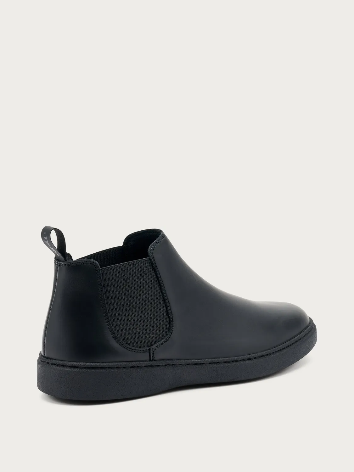 Frau Verona zwarte leren chelsea boots comfort