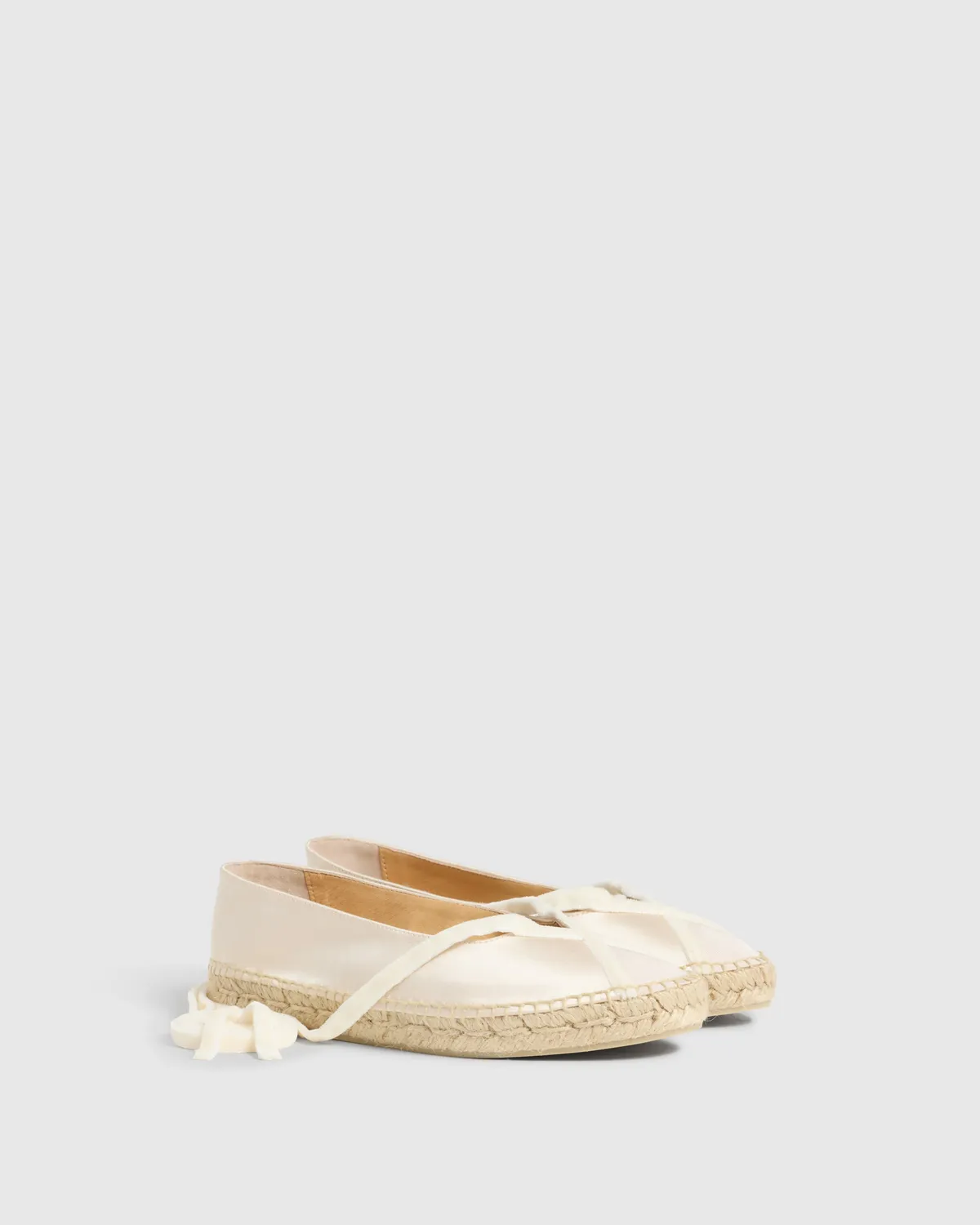 Castaner Sancha CSC 006 ballerina wit satijn strik